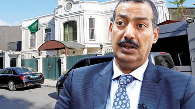 القنصل السعودي في إسطنبول يغادر تركيا